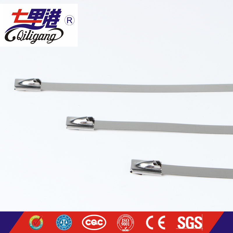 Ball lock 304 stainless steel tie