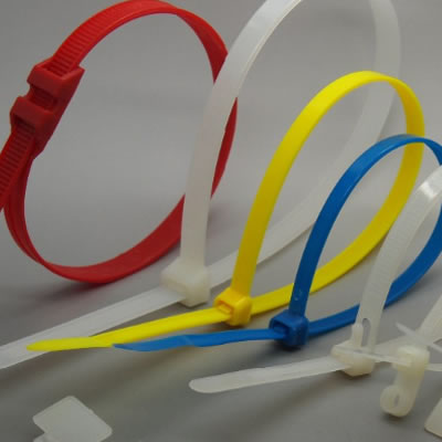 Plastic double lock cable tie and stretch nylon cable tie product introduction