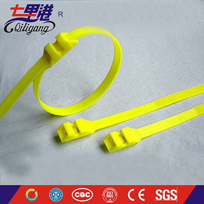 Plastic double lock cable tie and stretch nylon cable tie product introduction