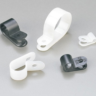 Cable accessories supplier_R type Nylon Cable Clamp
