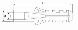 Stretched nylon cable ties supplier-Expand Nail