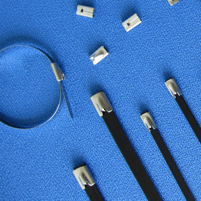 Stainless steel cable tie supplier introduction_PVC Sprayed Cable Ties