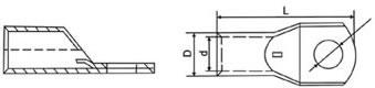 Self-Locking Cable Ties Vendor_ SC-JGY Cable Lugs Drawing